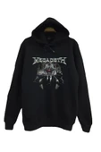 fame-stoned Megadeth Baskılı Kapüşonlu Sweatshirt thumbnail 1