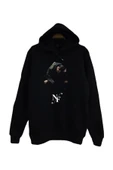 fame-stoned Nf Baskılı Kapüşonlu Sweatshirt thumbnail 1
