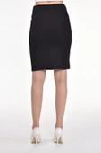 DRR Moda Bel Lastikli Siyah Kalem Etek thumbnail 8