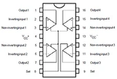LM246N Programmable Quad Bipolar İşlemsel Yükselteç Entegresi - DIP16 thumbnail 6