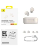 Baseus Bowie E18 Tws Bluetooth Kulaklık Beyaz thumbnail 3