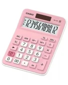 Casio MX12BPK Pembe Masaüstü Hesap Makinesi thumbnail 2