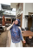 MODA Soft Pamuk Etnik Desen Şal thumbnail 2
