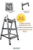 Teknor Kutlu Çift Taraflı 3+3 Metal Merdiven thumbnail 1