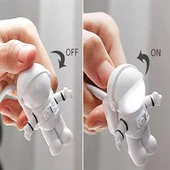BUFFER USB Astronot Gece Lambası, Masa Lambası, Kitap Okuma Lambası Işığı thumbnail 5