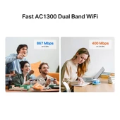 MERCUSYS MA32H AC1300 USB 3.0 KABLOSUZ AĞ ADAPTÖRÜ thumbnail 4