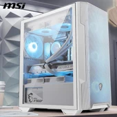 MSI MAG FORCE M100R WHITE GAMING MICRO-TOWER PC KASASI BEYAZ thumbnail 7