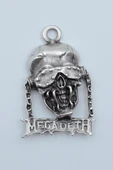 Megadeth Gümüş Kaplama Kolye Ucu thumbnail 1