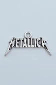 Metallica Gümüş Kaplama Kolye Ucu thumbnail 1