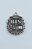 Minimal BTS Army Gümüş Kaplama Kolye Ucu thumbnail 1