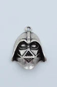 Star Wars - Darth Vader Gümüş Kaplama Kolye Ucu thumbnail 1