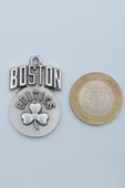 Boston Celtics  Gümüş Kaplama Kolye Ucu thumbnail 3