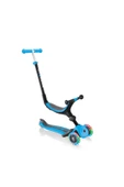 Globber Go Up Foldable Plus Işıklı Scooter - Mavi thumbnail 1