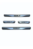 GOLF 5 KAPI EŞİĞİ 2004-2009 NEW KROM KAPI EŞİĞİ 4 PARÇA PASLANMAZ ÇELİK thumbnail 1