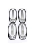 Fiat Doblo 2010-2021 Krom Kapı Kolu 4 Kapı Paslanmaz Çelik thumbnail 1