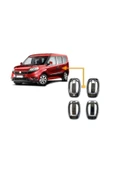 Fiat Doblo Krom Kapı Kolu 4 Kapı 8 Parça (set) 2010 Üzeri thumbnail 1