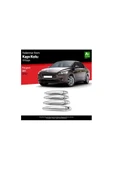 PEUGEOT 301 2012 VE ÜZERİ MODELLER KROM KAPI KOLU 4 KAPI PASLANMAZ ÇELİK thumbnail 1
