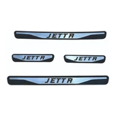 Jetta Kapı Eşiği 2005-2011 New Krom Kapı Eşiği 4 Parça Paslanmaz Çelik thumbnail 1