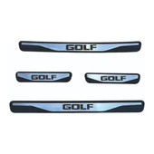 Golf 5 Kapı Eşiği 2004-2009 New Krom Kapı Eşiği 4 Parça Paslanmaz Çelik thumbnail 1