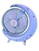 S24 Taşınabilir Masaüstü Mavi Usb Fan thumbnail 4