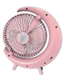 S24 Taşınabilir Masaüstü Pembe Usb Fan thumbnail 4