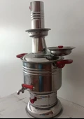 Yaren Paslanmaz Krom Çelik Semaver 4 Litre thumbnail 4
