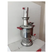 Yaren Paslanmaz Krom Çelik Semaver 4 Litre thumbnail 2