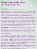 Vivet Roll-On Sir Ağda Azulen 100 ml thumbnail 4