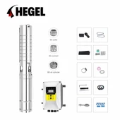 Hegel 110 Volt 13,5 Amper V1 DC Solar Dalgıç Pompa thumbnail 2