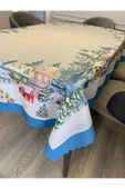Pusula Home Yılbaşı Kenarı Şeritli Masa Örtüsü thumbnail 5