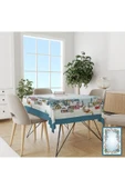 Pusula Home Yılbaşı Kenarı Şeritli Masa Örtüsü thumbnail 1