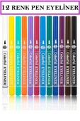 Lavider 12'li Renkli Eyeliner thumbnail 2