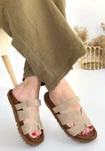Kooni Bej Nubuk Terlik thumbnail 1