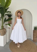 Fedra Midi Elbise thumbnail 8