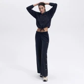 Ellesse Kadın Siyah Sweat - EF209-1-BK thumbnail 3