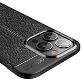 Gpack Apple iPhone 13 Pro Kılıf Niss Silikon Deri Görünümlü Korumalı thumbnail 2