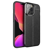 Gpack Apple iPhone 13 Pro Kılıf Niss Silikon Deri Görünümlü Korumalı thumbnail 4