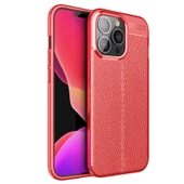 Gpack Apple iPhone 13 Pro Kılıf Niss Silikon Deri Görünümlü Korumalı thumbnail 3