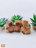 Sevimli Capybara Peluş yumuşacık dostunuz (33 cm) thumbnail 1