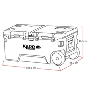 Igloo CoreMAX 120 Tekerlekli Buzluk 120 Litre thumbnail 3