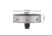 BOSCH PRO MM PC-PLUS DELIK ACMA TEST.102 MM thumbnail 3