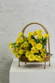 Yapay Papatya Demeti 35 Cm 5 Dal thumbnail 2