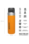 Stanley The Quick Flip Safran 1.06 lt Çelik Termos thumbnail 4