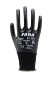 Faba EP-1323 Siyah Nitril Polyester Eldiven-XL thumbnail 2