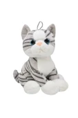 Şeker Adası Sevimli Sesli Miyavlayan Peluş Kedi 28 Cm / Doğum Günü Hediyesi / Uyku Ve Oyun Arkadaşı thumbnail 2