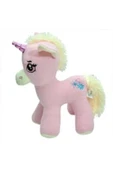 Şeker Adası Sevimli Pembe Peluş Unicorn Pony At 40 Cm thumbnail 2