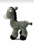 Şeker Adası Sevimli Peluş Eşek Zebra Zürafa Zuzu 28 Cm - 3 Lü Uyku Ve Oyun Arkadaşı Peluş Oyuncak Halley thumbnail 3