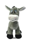 Şeker Adası Sevimli Peluş Eşek Zebra Zürafa Zuzu 28 Cm - 3 Lü Uyku Ve Oyun Arkadaşı Peluş Oyuncak Halley thumbnail 2