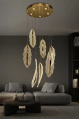 Lunex 7 li Modern Sarkıt Led Avize thumbnail 3