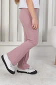 Kız Çocuk İspanyol Paça Fitilli Tayt thumbnail 4